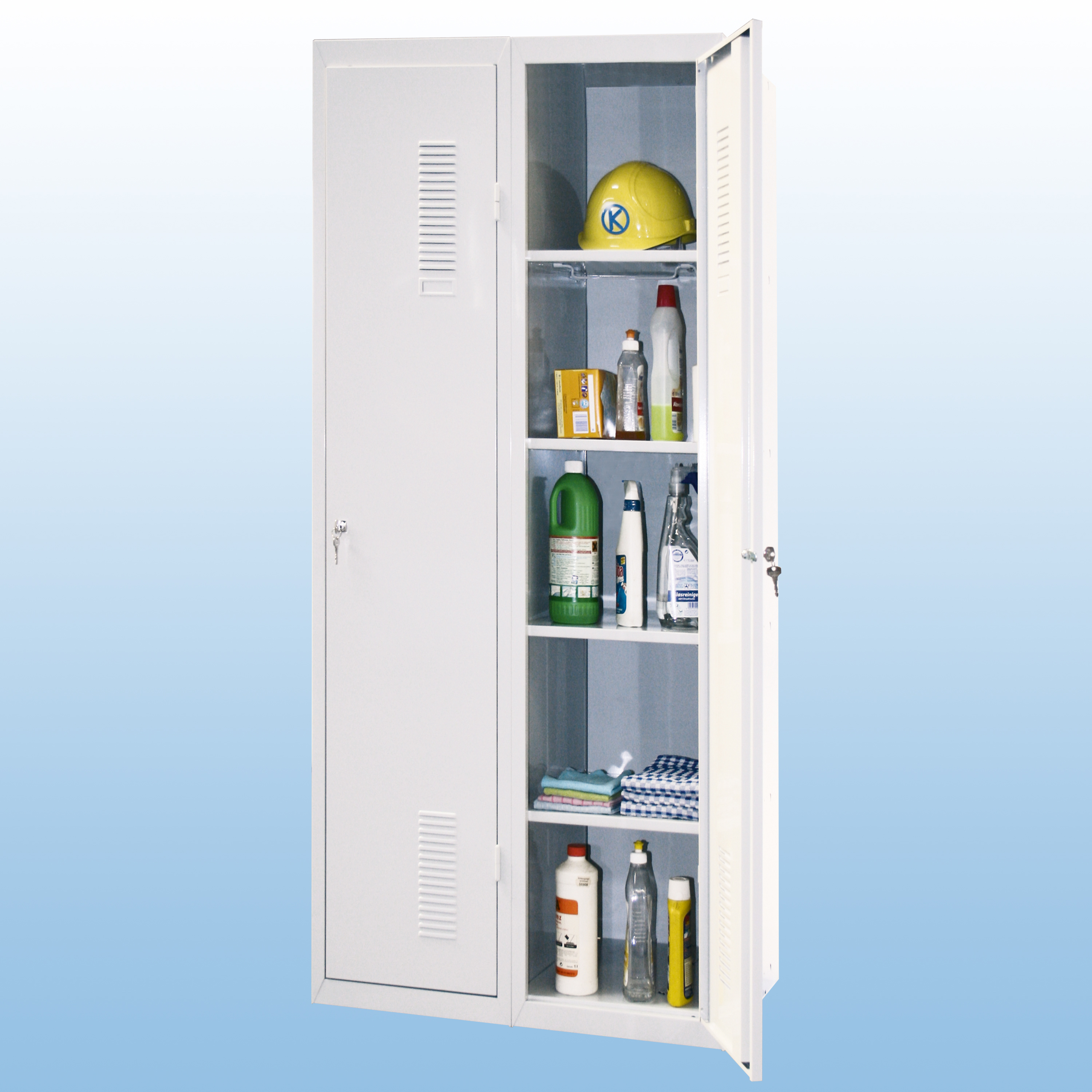 Putzmittelschrank Kleiderspinde Aktionen Produktgruppen Bei Kaiser Systeme