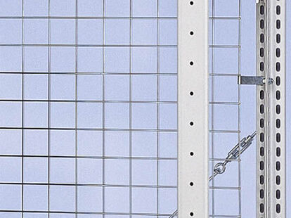 Drahtgitter-Seitenwand