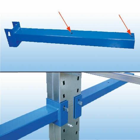 Regalsicherung Rücken / Rücken 160 mm