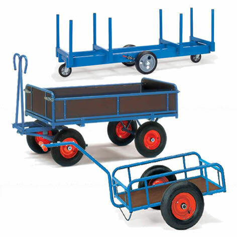 Handwagen und Anhänger
