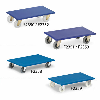 Möbelroller F2350 / F2352 / F2351 / F2353 / F2359 / F2358