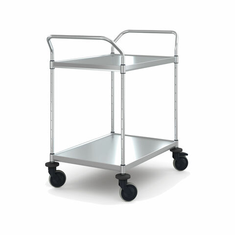 Servierwagen VARIOCART M - Ergobügel doppelseitig