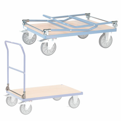 Klappbarer Schiebebügel