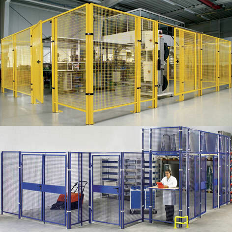 Trennwandsysteme und Schutzgitter