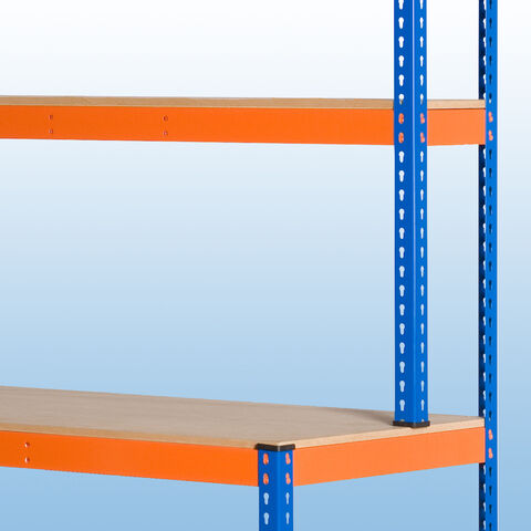 MP10 / MP13 Werkbänke mit Regalaufsatz inkl. MDF-Platten – Detail