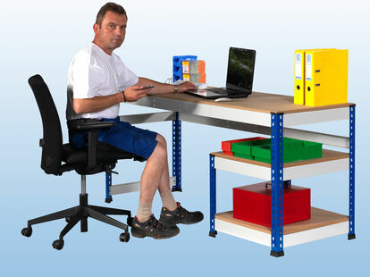 MP11 / MP12 Arbeitstische mit MDF-Platten