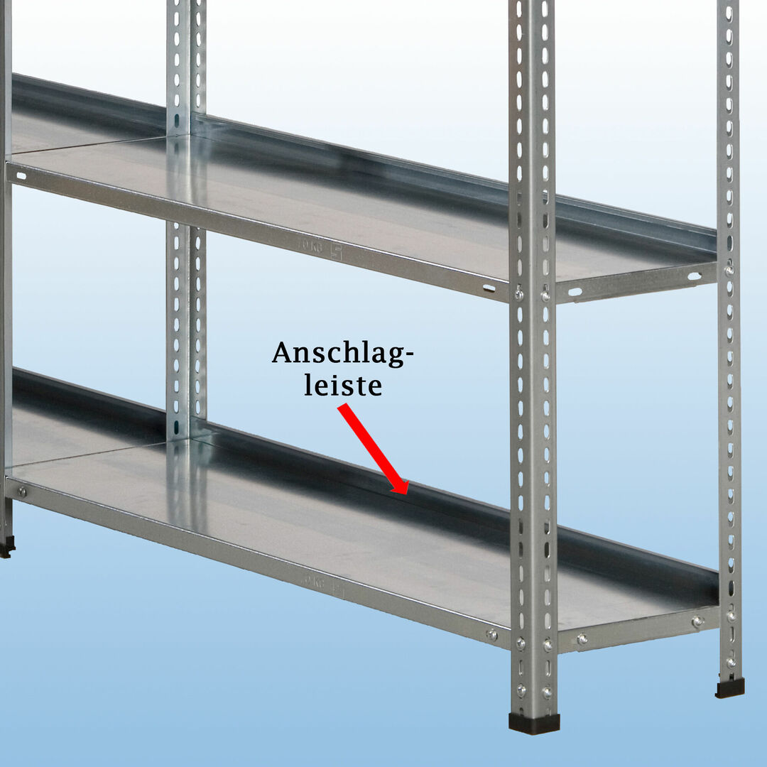 S30-Wandregal als Schraubsystem