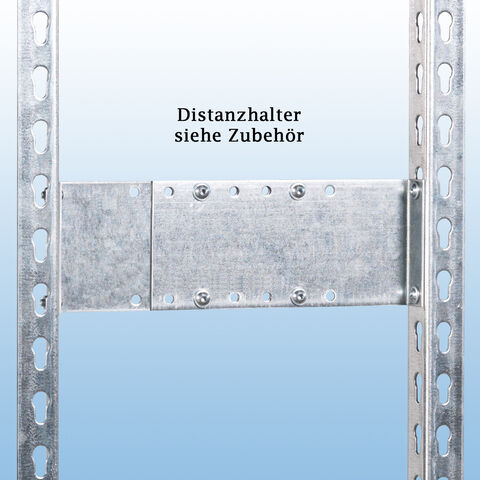 MP-Felgenregal – Distanzhalter