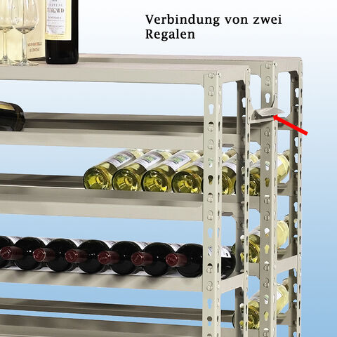 MP20 Flaschenregal – Verbindung_2_Regale
