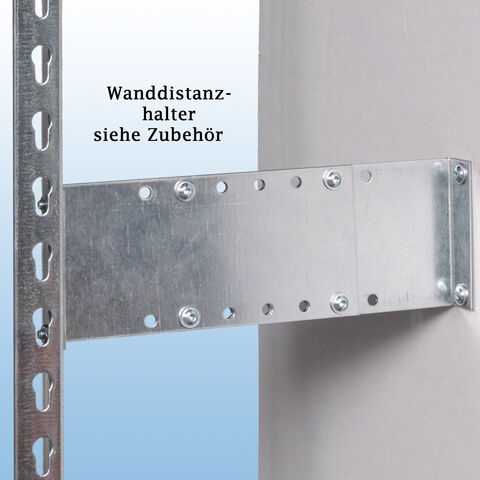 MP-Reifenregale – Wanddistanzhalter