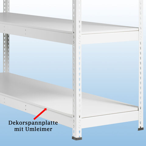 MP 11 Schwerlastragel - inkl. Dekorspannplatte mit Umleimer