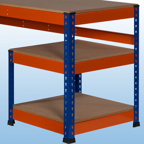 MP10 / MP13 Arbeitstische mit MDF-Platten  – Unterbautisch