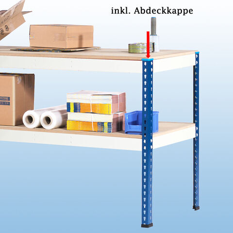 MP11 / MP12 Packtische mit MDF-Platten – Abdeckkappe